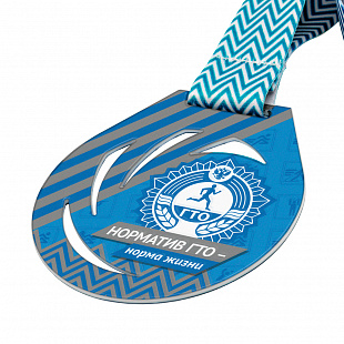 Медаль GMZP 845-75-1/SM  (75х80мм, s-2 мм)