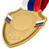 Медаль MZP 558-65/G (56х65мм, D-25мм, s-2мм) с лентой