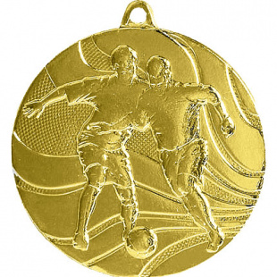 Медаль MMC 3650/G футбол (D-50 мм, s-2,5 мм)