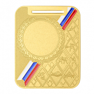 Медаль MZP 550-65/GM (48х60мм, D-25мм, s-2,5мм)