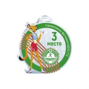 Медаль GМA 01-60/GN (акрил)