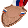 Медаль MZP 558-65/ВM (56х65мм, D-25мм, s-2мм) с лентой