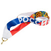 Лента для медали РФ Россия хохлома (1-сторонняя, 25 мм)