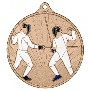 Медаль MZP 660-55/ВМ фехтование (D-55мм, s-2 мм)