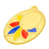 Медаль MZ 110-50/G (D-50мм, D-25мм, s-2мм)