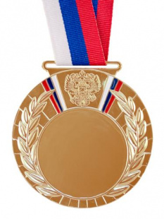 Медаль Dmd Rus.80/NB (D-80мм, D-50мм, s-2,5мм)