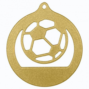 Медаль MZP 950-70/GM  футбол  (D-70 мм, s-2 мм)
