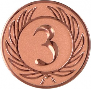 Эмблема D2-A38/B 3 место (D-50 мм)
